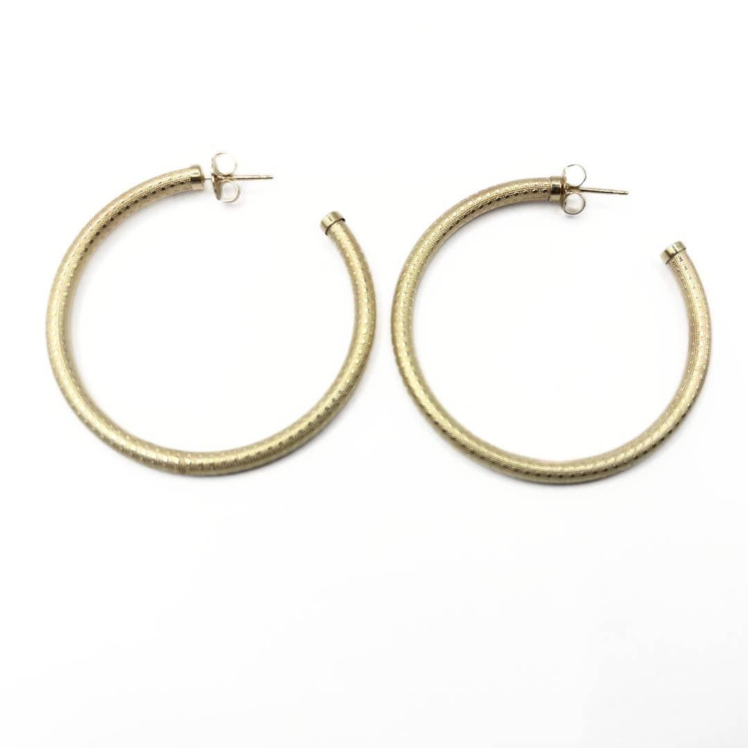 Bali 14k Gold Filled Hoops