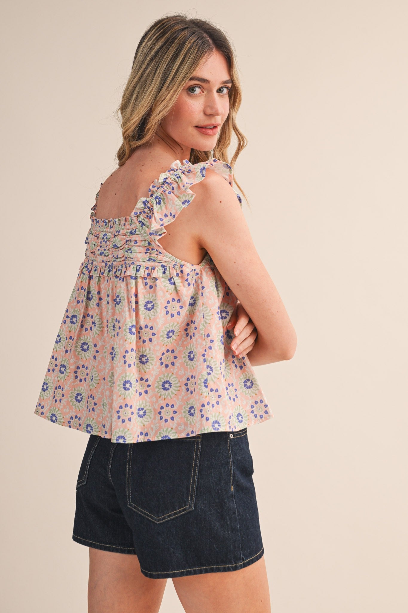 The Peachy Pop Top