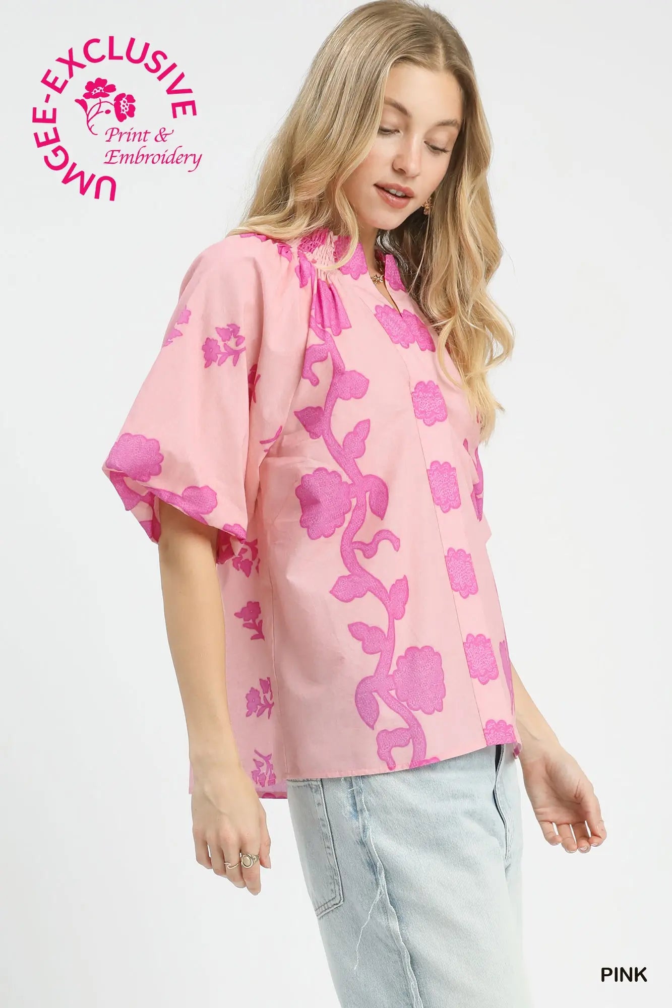 The Milano Top in Pink