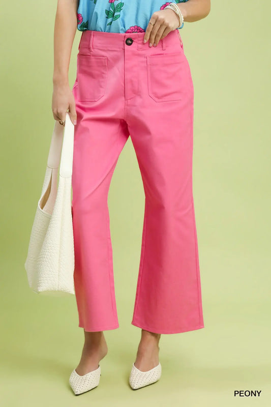 The Sandie Pant in Peony