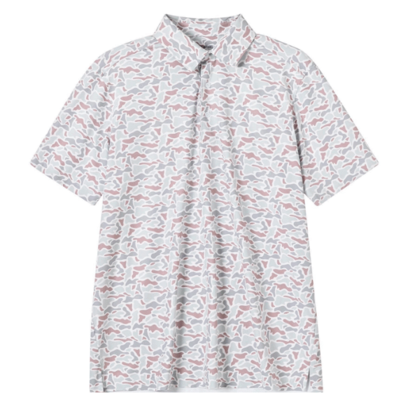 Whitetail Camo Polo: Large