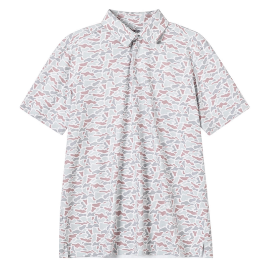 Whitetail Camo Polo: Large