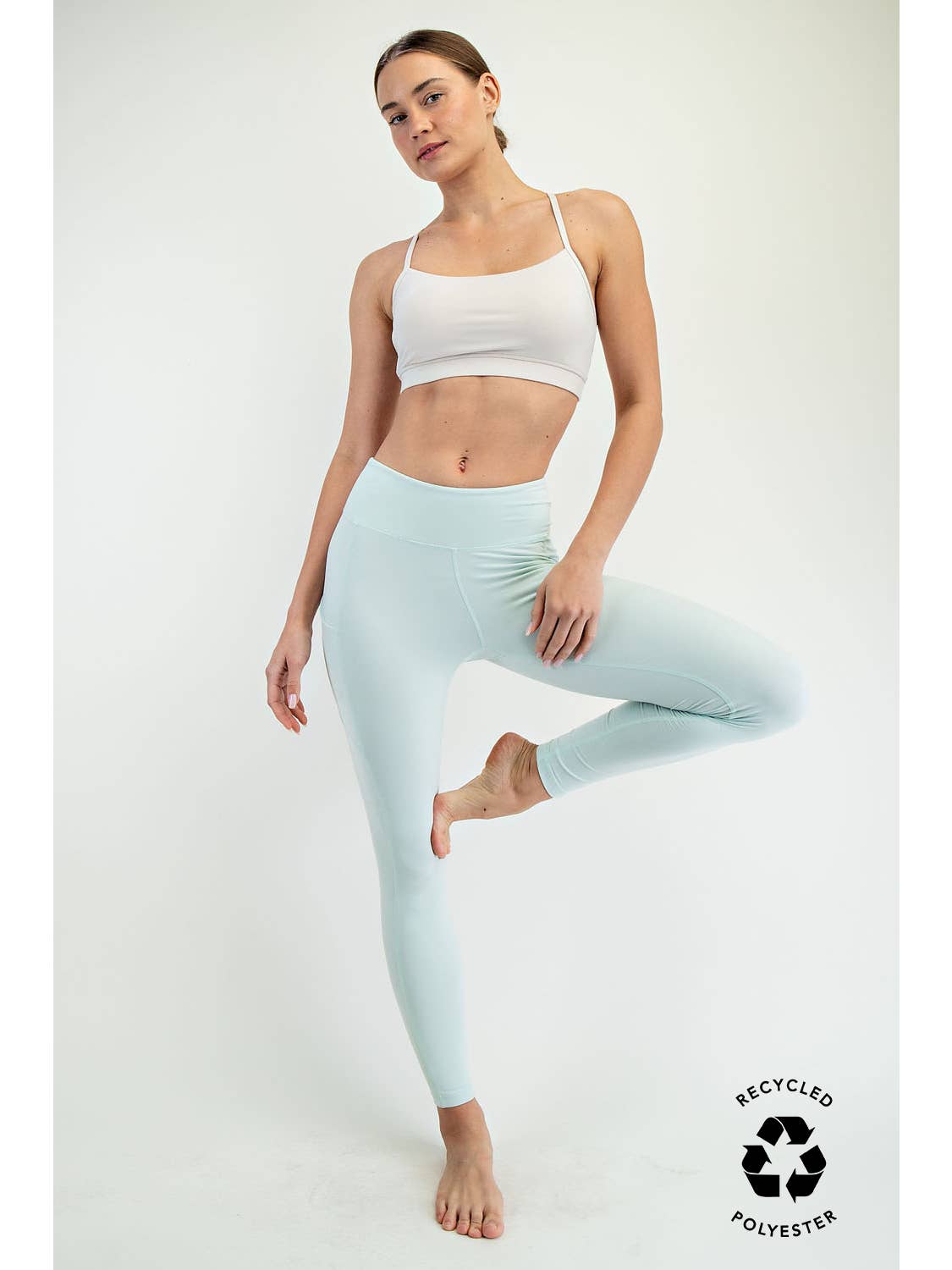 Butter Basic Leggings in Soft Mint
