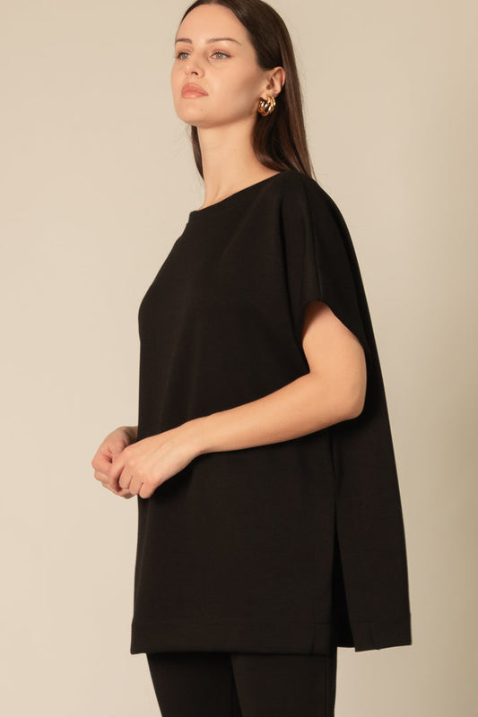 Lee Top in Black