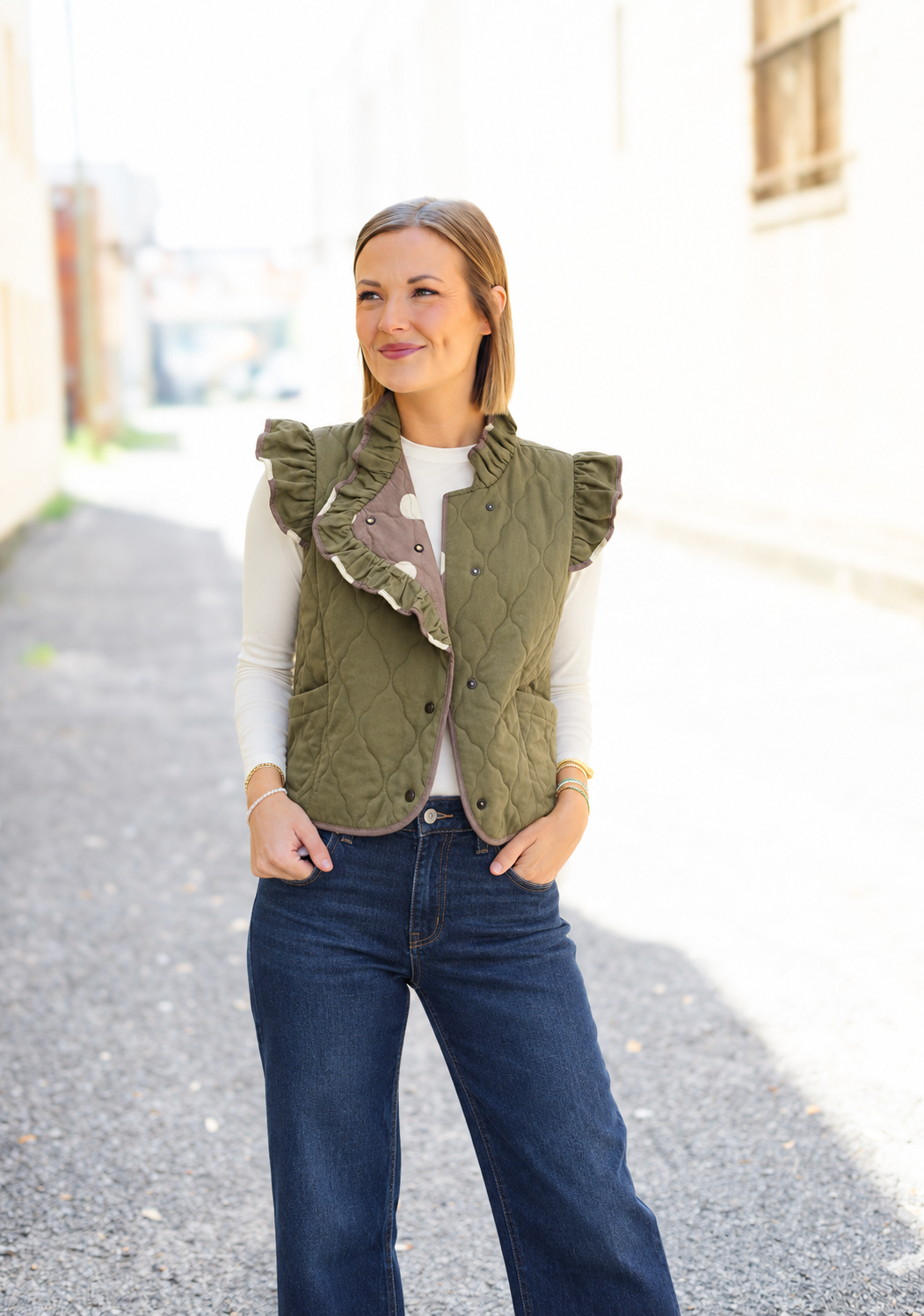 The Olive You Vest