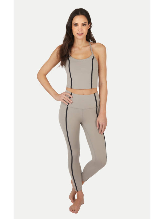 Contrast Bra/Tank and Leggings in Rock Ridge