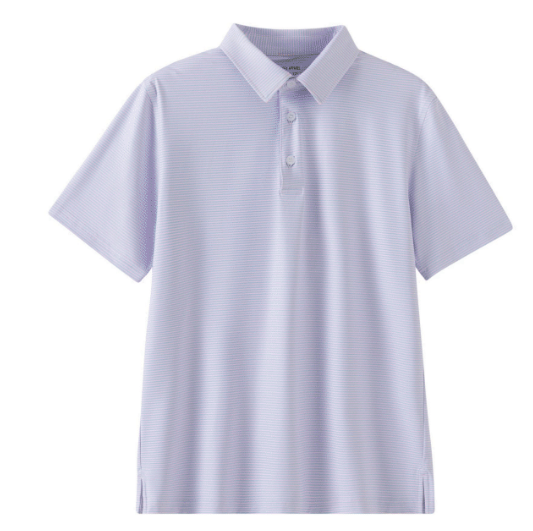 Micro Purple/White Stripe