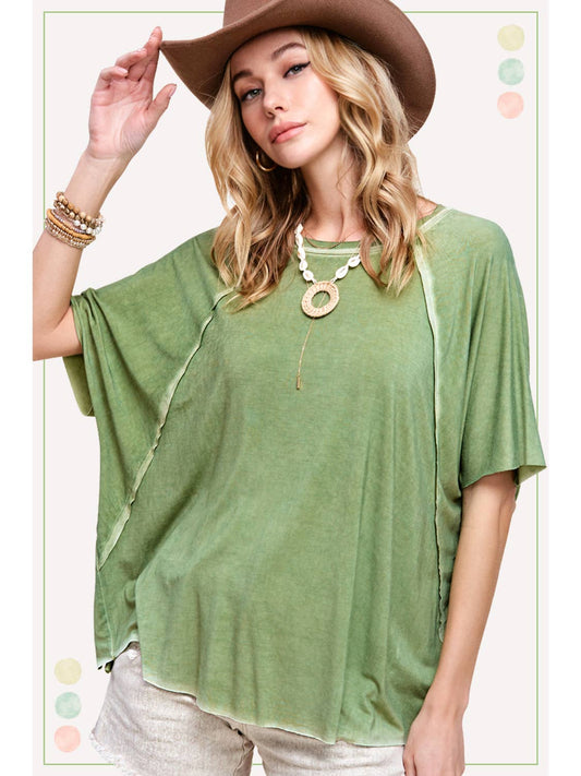 Sarah Top in Green