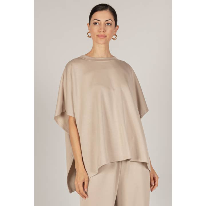 Butter Modal Cape Top
