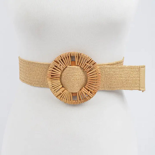 Handmade Bamboo Buckle Belt