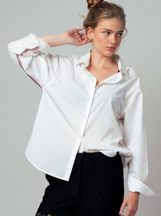 Sally Striped Button Shirt