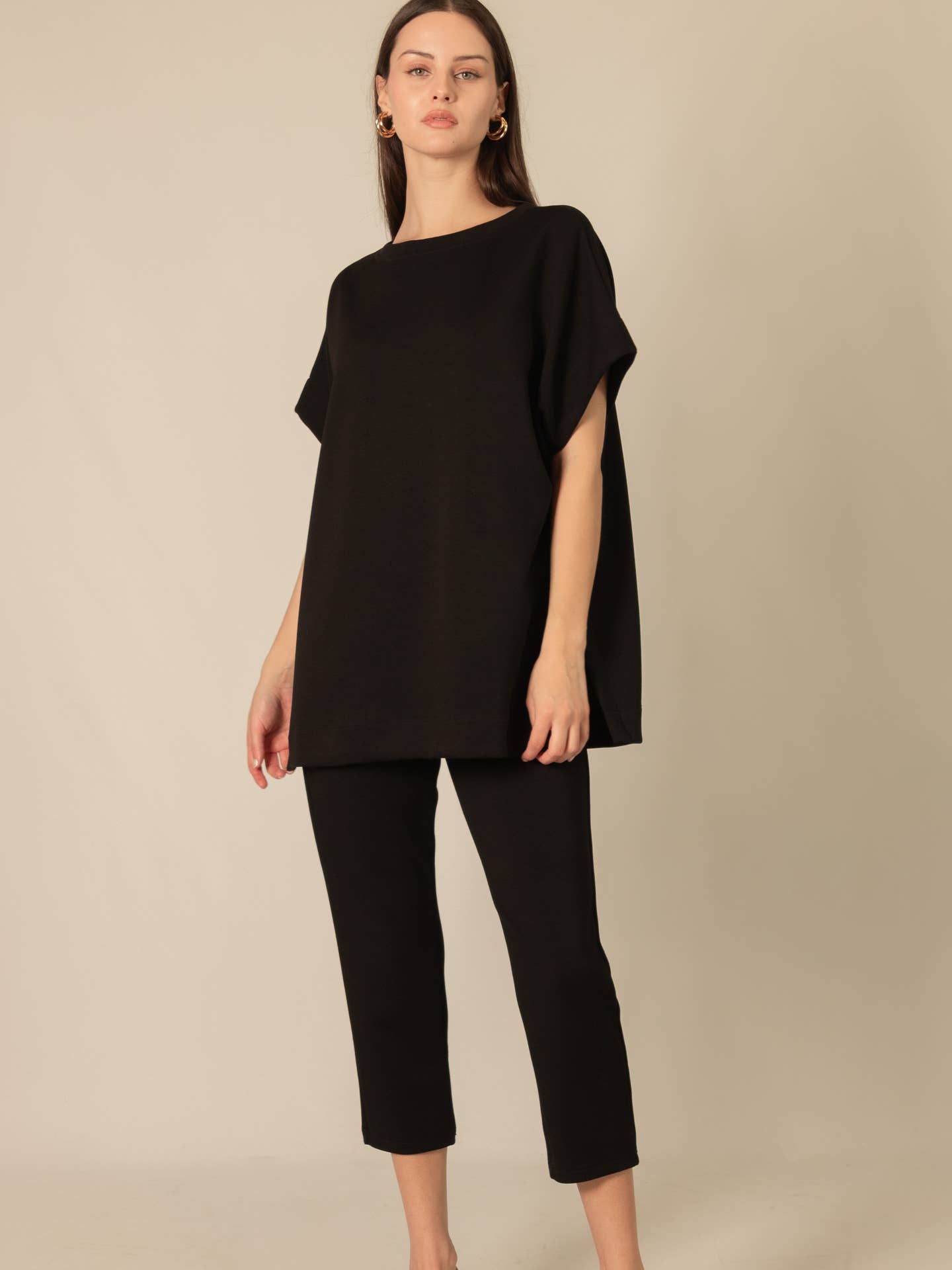 Butter Model Short Sleeve in Black