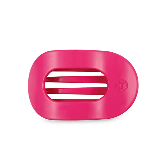 Teleties Flat Round Hair Clip in Tropical Punch